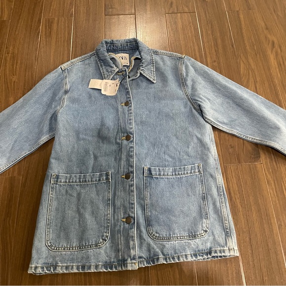 Zara denim oversized jacket - Picture 4 of 4